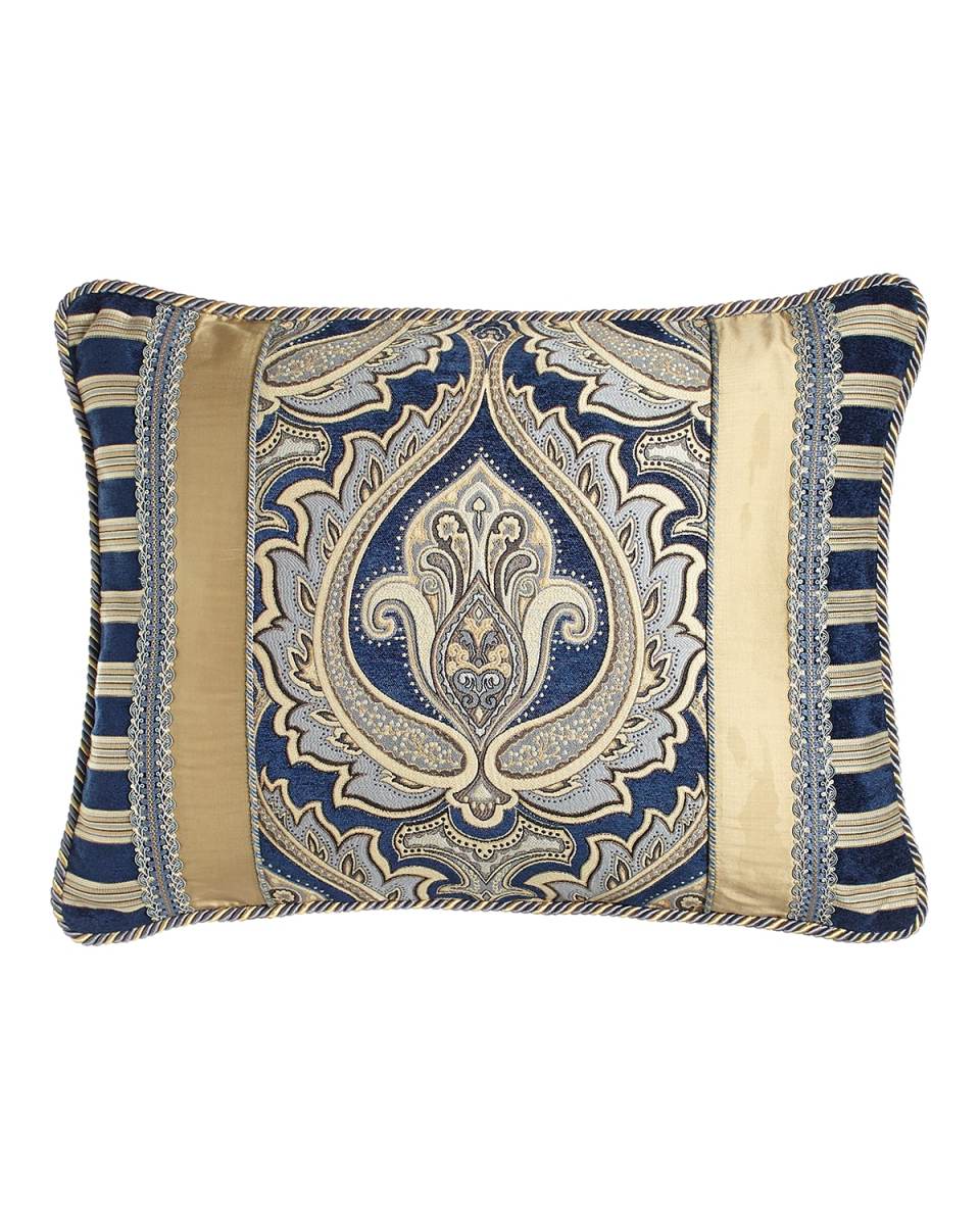 Concord Standard Pieced Sham with Cord Trim